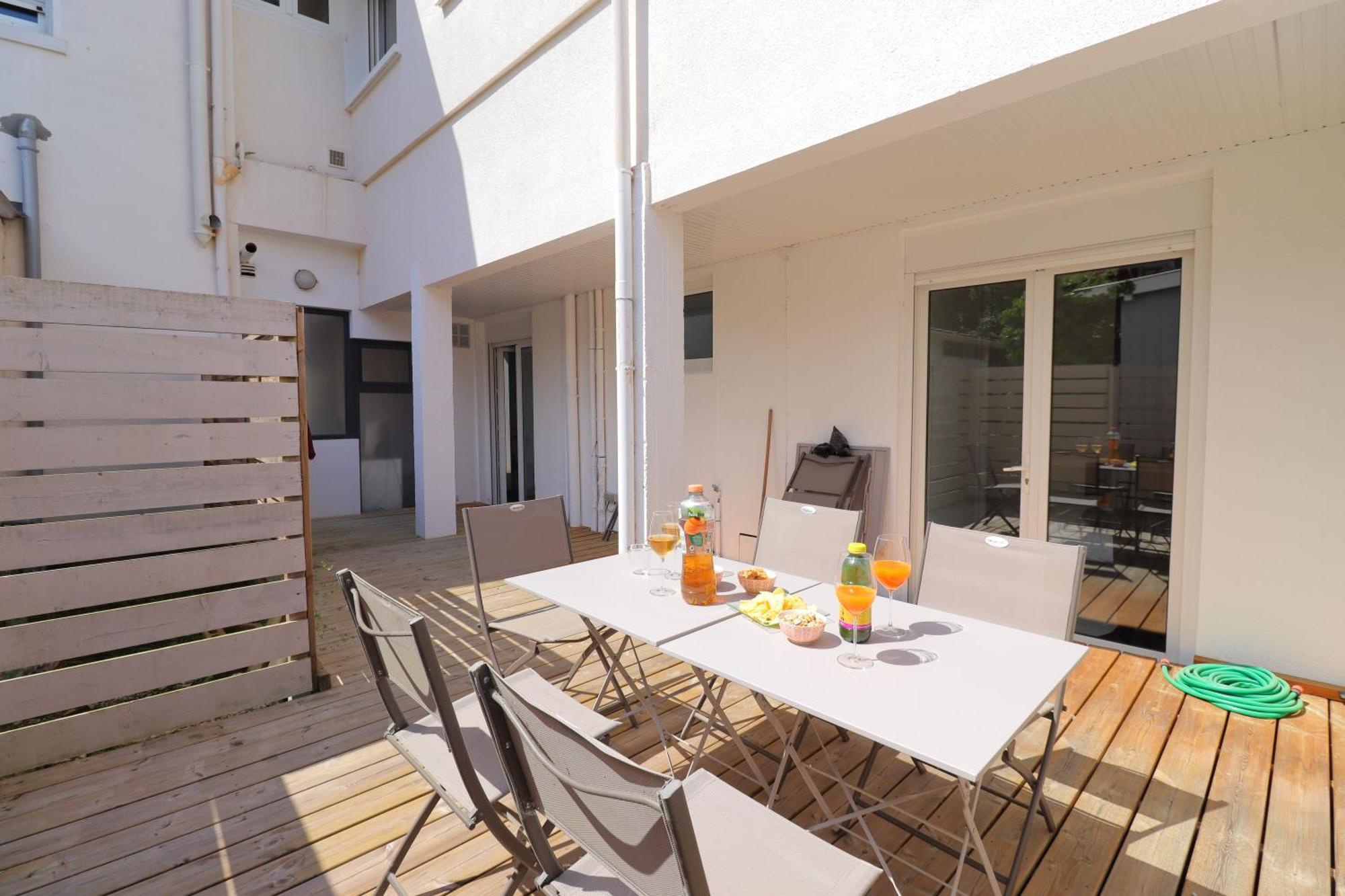 Le Spazioso - T3 Arcachon Avec Terrasse Privative ภายนอก รูปภาพ