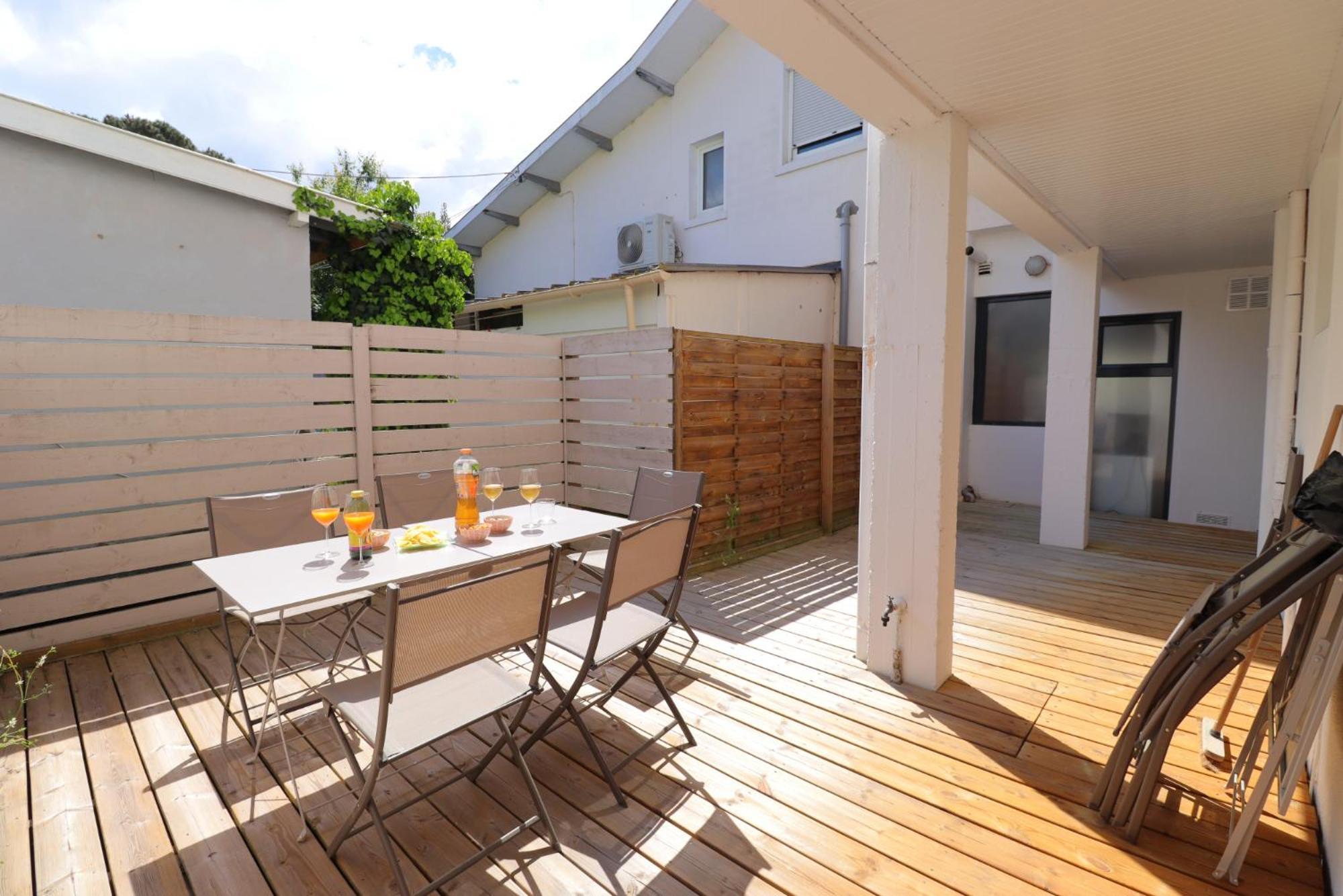Le Spazioso - T3 Arcachon Avec Terrasse Privative ห้อง รูปภาพ